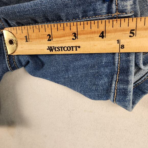 Dear John Denim Shorts Womens Size 29 Blue Medium Wash Stretch 5” Inseam EUC - Picture 13 of 15